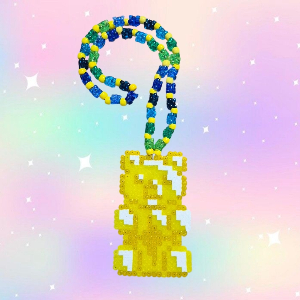 Gummy Bear Kandi Necklace